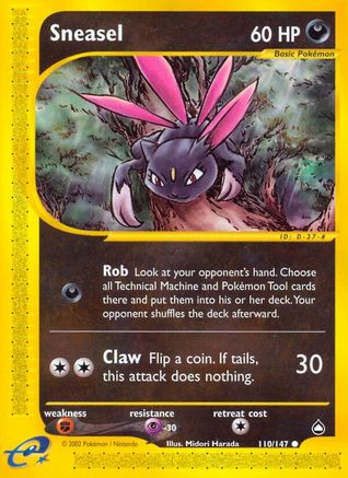 Sneasel 110/147 [Aquapolis]