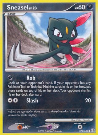 Sneasel 120 [Legends Awakened]