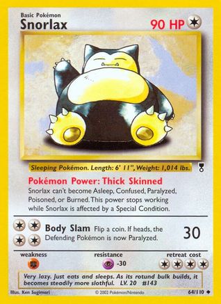 Snorlax 064/110 [Legendary Collection]