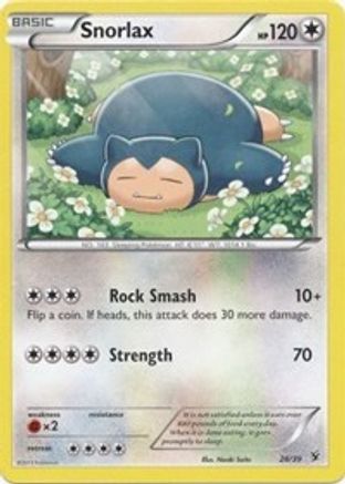 Snorlax 026 [Kalos Starter Set]