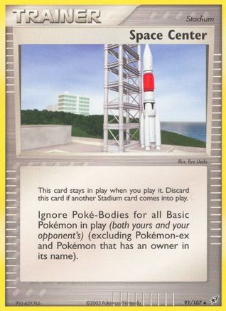 Space Center 091 [Deoxys]  - Reverse Holofoil