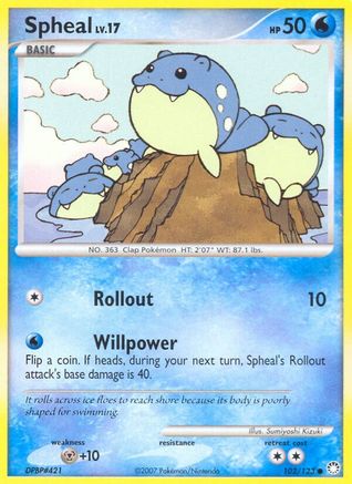 Spheal 102/123 [Mysterious Treasures]