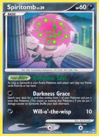 Spiritomb 032 [Arceus]  - Reverse Holofoil