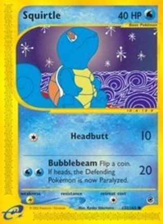 Squirtle (132) 132/165 [Expedition]