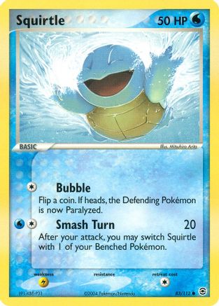 Squirtle 083/112 [FireRed & LeafGreen]