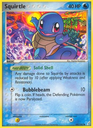 Squirtle 064/100 [Crystal Guardians]