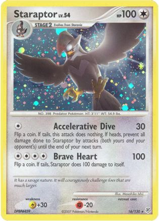 Staraptor 016 [Diamond and Pearl]  - Holofoil