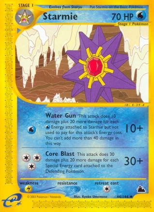 Starmie (44) 044 [Skyridge]