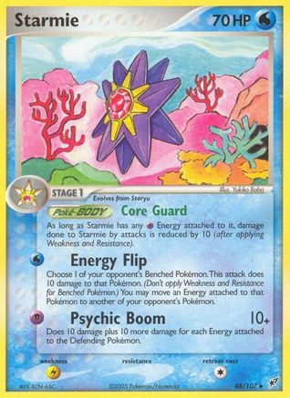 Starmie 048 [Deoxys]  - Reverse Holofoil