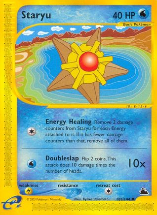 Staryu (103) 103 [Skyridge]  - Reverse Holofoil