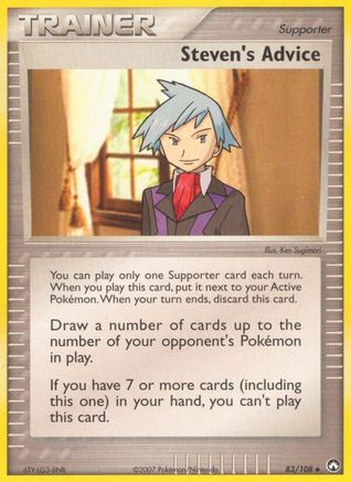 Steven's Advice 083/108 [Power Keepers]