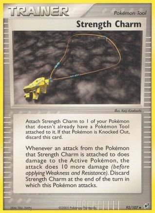 Strength Charm 092 [Deoxys]  - Reverse Holofoil