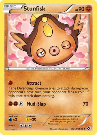 Stunfisk RC12/RC25 [Legendary Treasures Radiant Collection]  - Holofoil