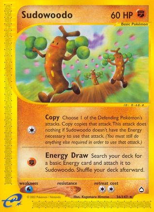 Sudowoodo 036 [Aquapolis]