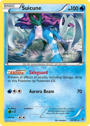 Suicune 020/101 [Plasma Blast]