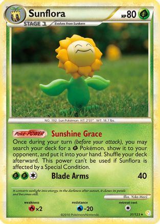Sunflora 031 [HeartGold SoulSilver]