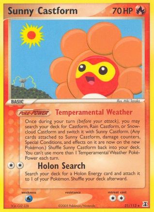 Sunny Castform 031 [Delta Species]