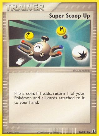 Super Scoop Up 100 [Delta Species]  - Reverse Holofoil