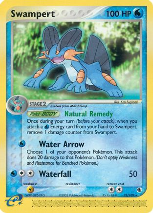 Swampert 023/109 [Ruby and Sapphire]