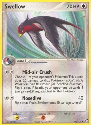 Swellow 049 [Deoxys]