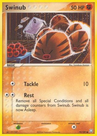 Swinub 079/109 [Team Rocket Returns]  - Reverse Holofoil