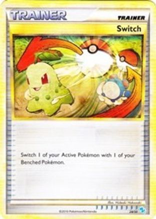 Switch (Gyarados) 028 [HGSS Trainer Kit Gyarados & Raichu]