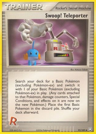 Swoop! Teleporter 092 [Team Rocket Returns]