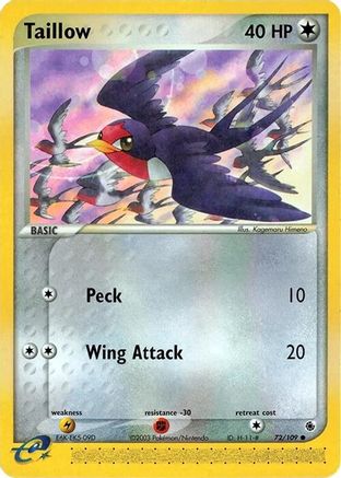 Taillow 072/109 [Ruby and Sapphire]