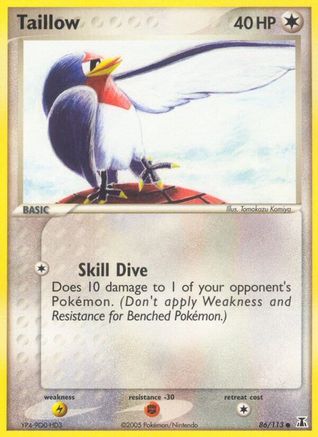 Taillow 086/113 [Delta Species]