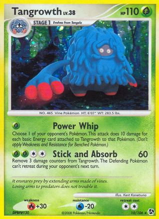 Tangrowth 010 [Great Encounters]  - Reverse Holofoil