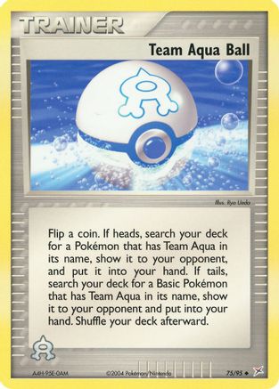 Team Aqua Ball 075 [Team Magma vs Team Aqua]