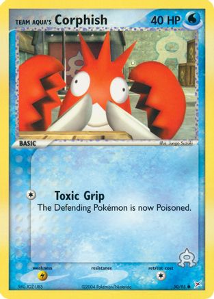Team Aqua's Corphish 050/95 [Team Magma vs Team Aqua]  - Reverse Holofoil