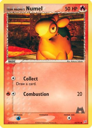 Team Magma's Numel 064 [Team Magma vs Team Aqua]