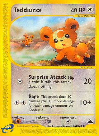 Teddiursa 109 [Skyridge]
