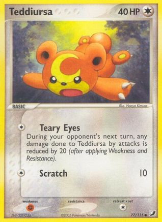 Teddiursa 077/115 [Unseen Forces]