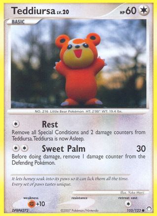 Teddiursa 105/123 [Mysterious Treasures]