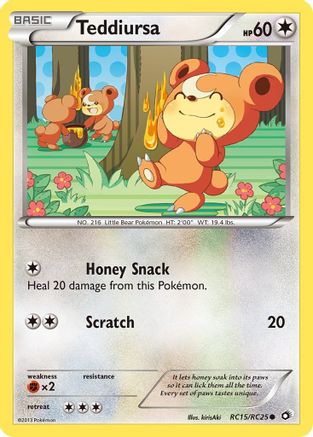 Teddiursa RC15/RC25 [Legendary Treasures Radiant Collection]  - Holofoil