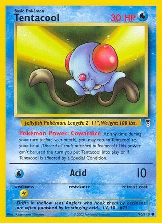 Tentacool 096/110 [Legendary Collection]  - Reverse Holofoil
