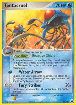 Tentacruel 045 [Legend Maker]  - Reverse Holofoil
