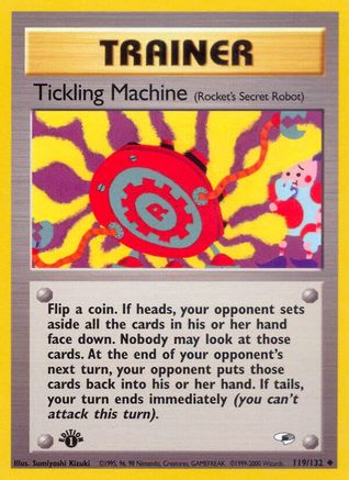 Tickling Machine 119/132 [Gym Heroes]  - 1st Edition