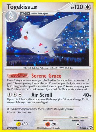 Togekiss 011 [Great Encounters]  - Holofoil