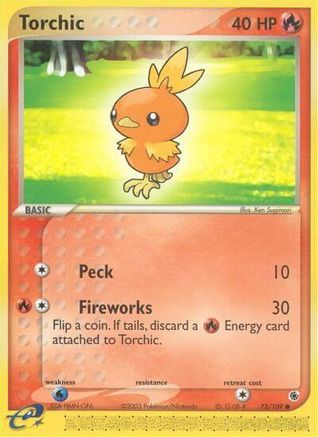 Torchic 073/109 [Ruby and Sapphire]