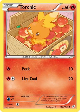 Torchic RC5/RC25 [Legendary Treasures Radiant Collection]  - Holofoil