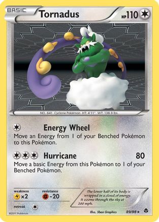 Tornadus 089 [Emerging Powers]  - Reverse Holofoil