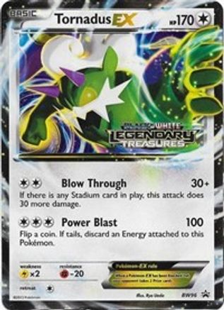 Tornadus EX BW96 [Black and White Promos]  - Holofoil