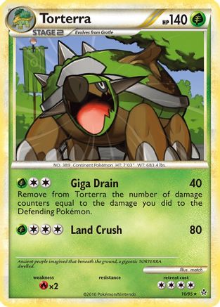 Torterra 010 [Unleashed]  - Holofoil
