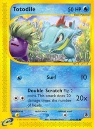 Totodile (134) 134/165 [Expedition]