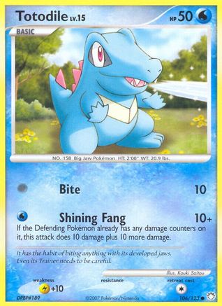 Totodile 106/123 [Mysterious Treasures]