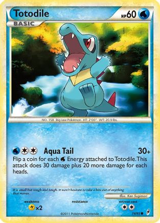 Totodile 074/95 [Call of Legends]  - Reverse Holofoil