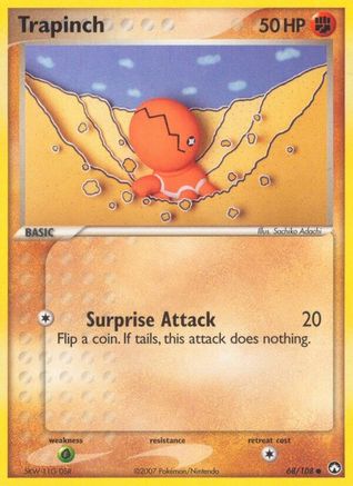 Trapinch 068/108 [Power Keepers]